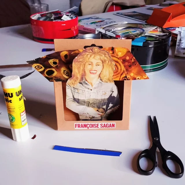 Françoise ✂️ Sagan
#collage du #dimanche bobie.fr 
#starterpack #fatGPT