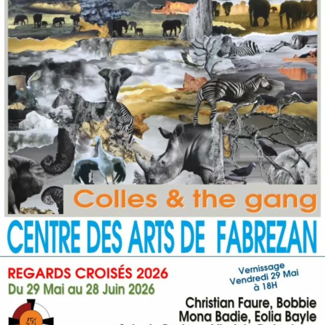 Prochaine expo dans l'Aude avec mon comparse de ELECTRICALL @1967.555 & co. Merci à Marc Troupel de nous accueillir dans son antre ✂️
@C451 - Centre des arts de Fabrezan Corbières